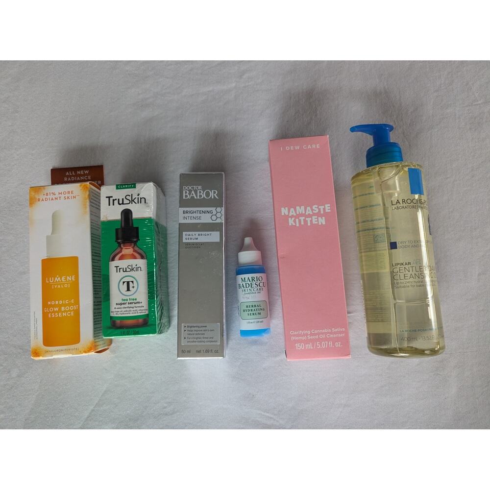 Skincare Bundle Babor La Roche Posay I Dew Care Lumene Mario Badescu TruSkin
